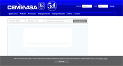 Desktop Screenshot of cemevisa.com